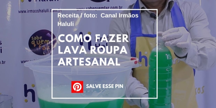 Como Fazer Lava Roupa Artesanal Guia Passo A Passo