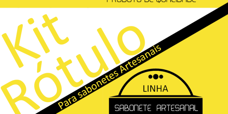 Rotulo para sabonete Artesanal