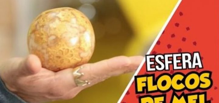 Sabonete Esfera Flocos de Mel Peter Paiva