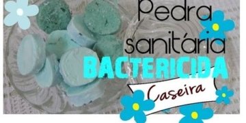 Pedra Sanitária Bactericida Caseira
