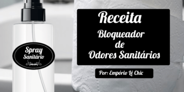 Spray bloqueador de Odores Sanitários