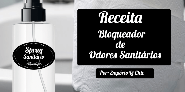 Spray bloqueador de Odores Sanitários