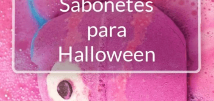 Sabonetes para Halloween