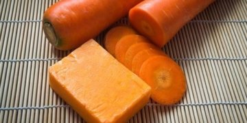 Sabonete Caseiro de Cenoura Cold Process