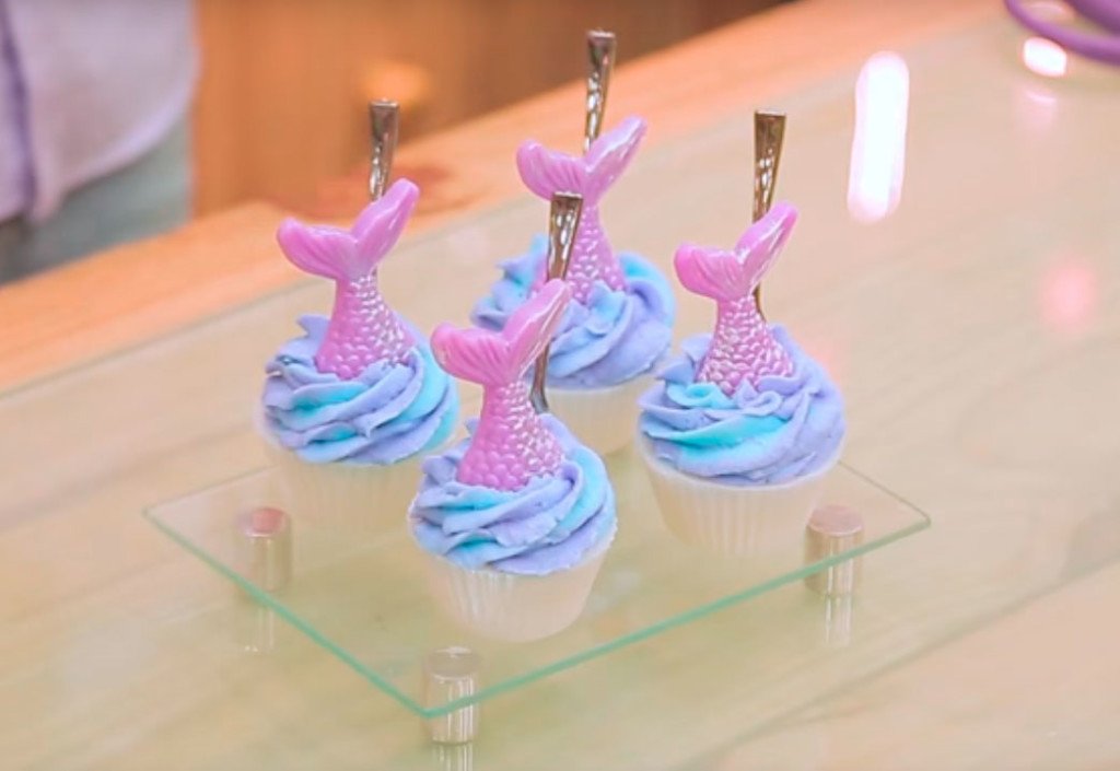 Cupcake Sereia de Sabonete - Peter Paiva Cupcake Sereia de Sabonete Peter Paiva