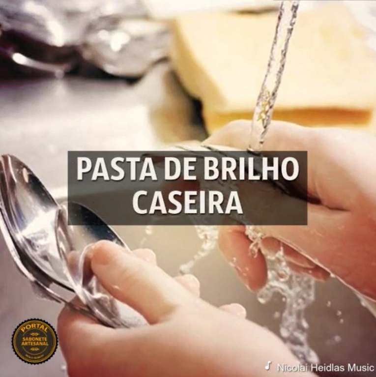 Pasta de Brilho Caseira
