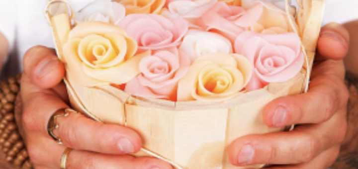 Como fazer tina de rosas de sabonete - Peter Paiva