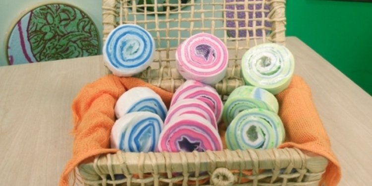 Como Fazer Sabonete em Espiral