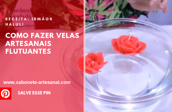 COMO FAZER VELAS ARTESANAIS FLUTUANTES
