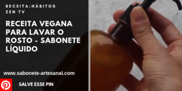 Sabonete Liquido Vegano Natural