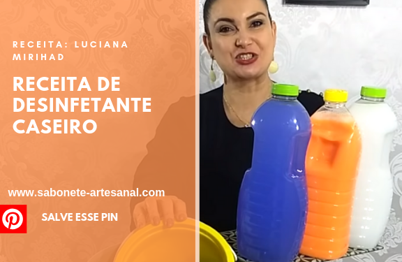 Receita de Desinfetante Caseiro