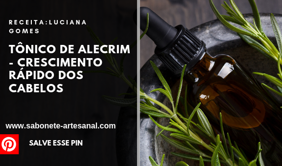 Tônico de Alecrim - Crescimento Rápido dos Cabelos banner