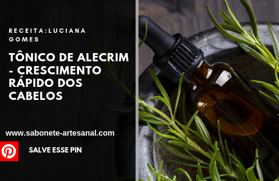 Tônico de Alecrim - Crescimento Rápido dos Cabelos banner