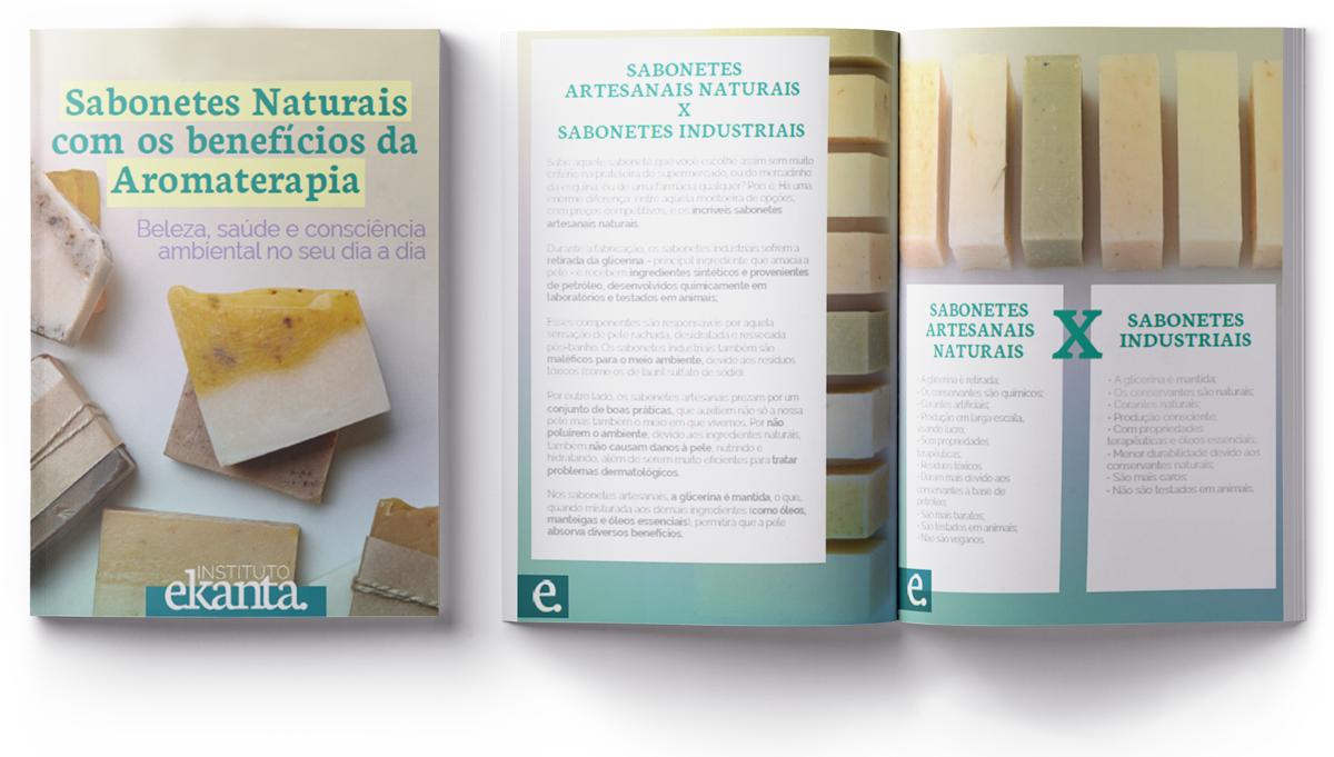 E-book gratuito de saboaria artesanal: sabonetes naturais com os benefícios da aromaterapia
