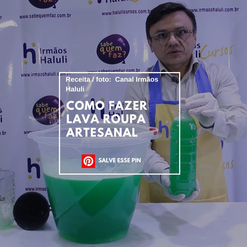 Como Fazer Lava Roupa Artesanal