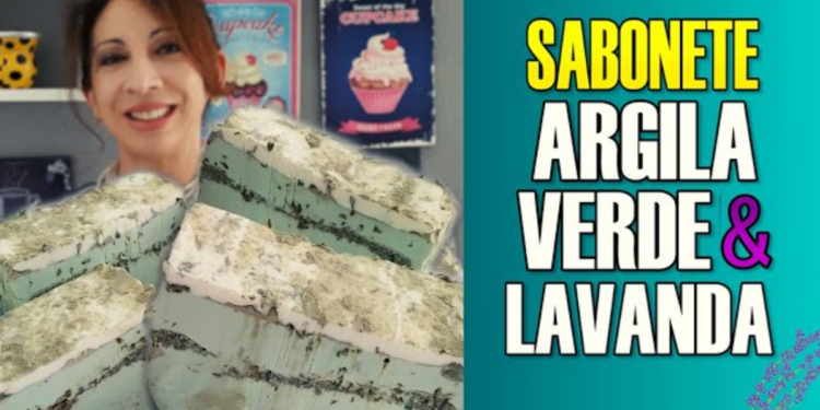 Como Fazer Sabonete Artesanal de Argila e Lavanda
