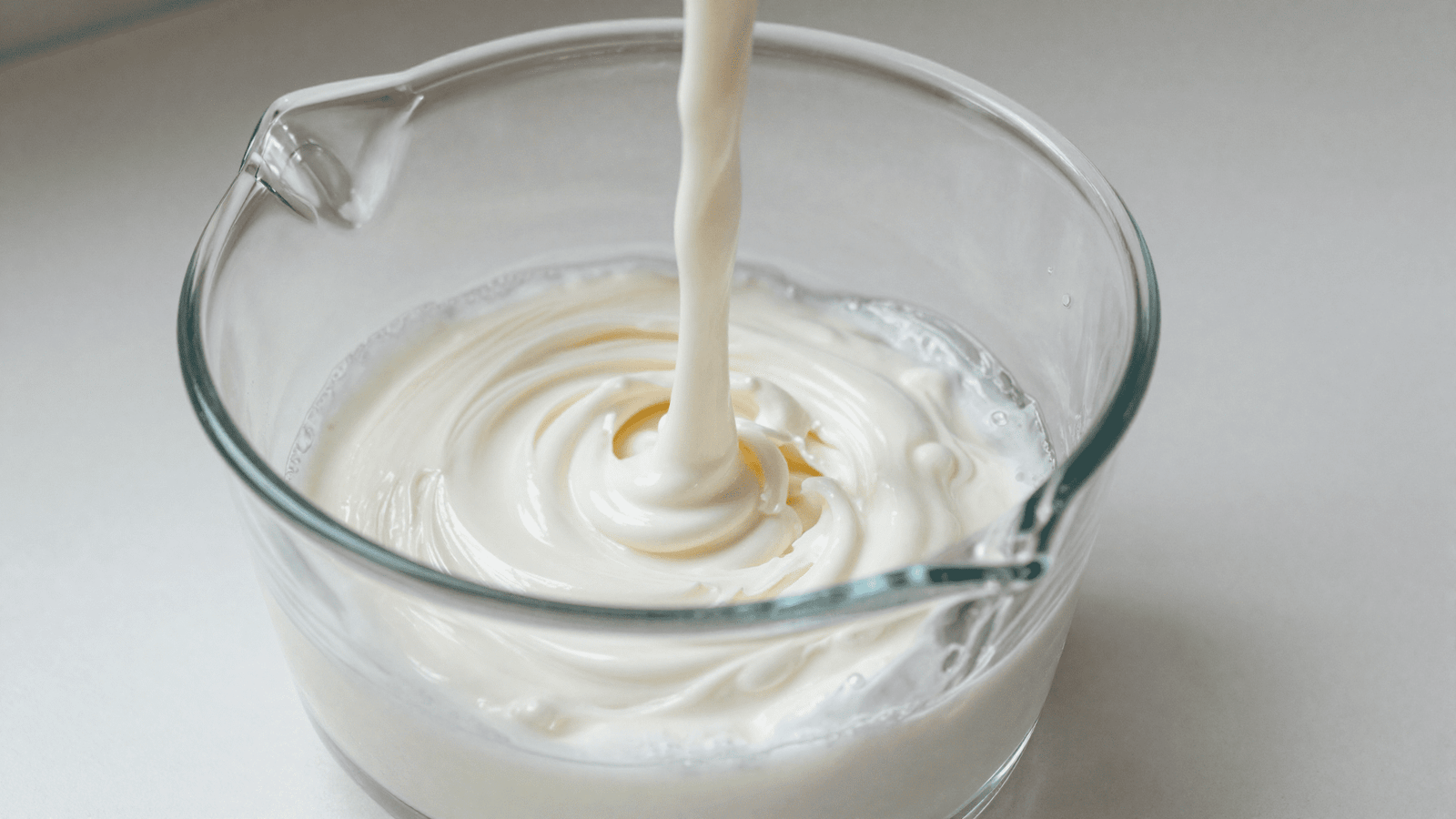 Fundindo e misturando a base Croda em bequer de vidro para formar o creme