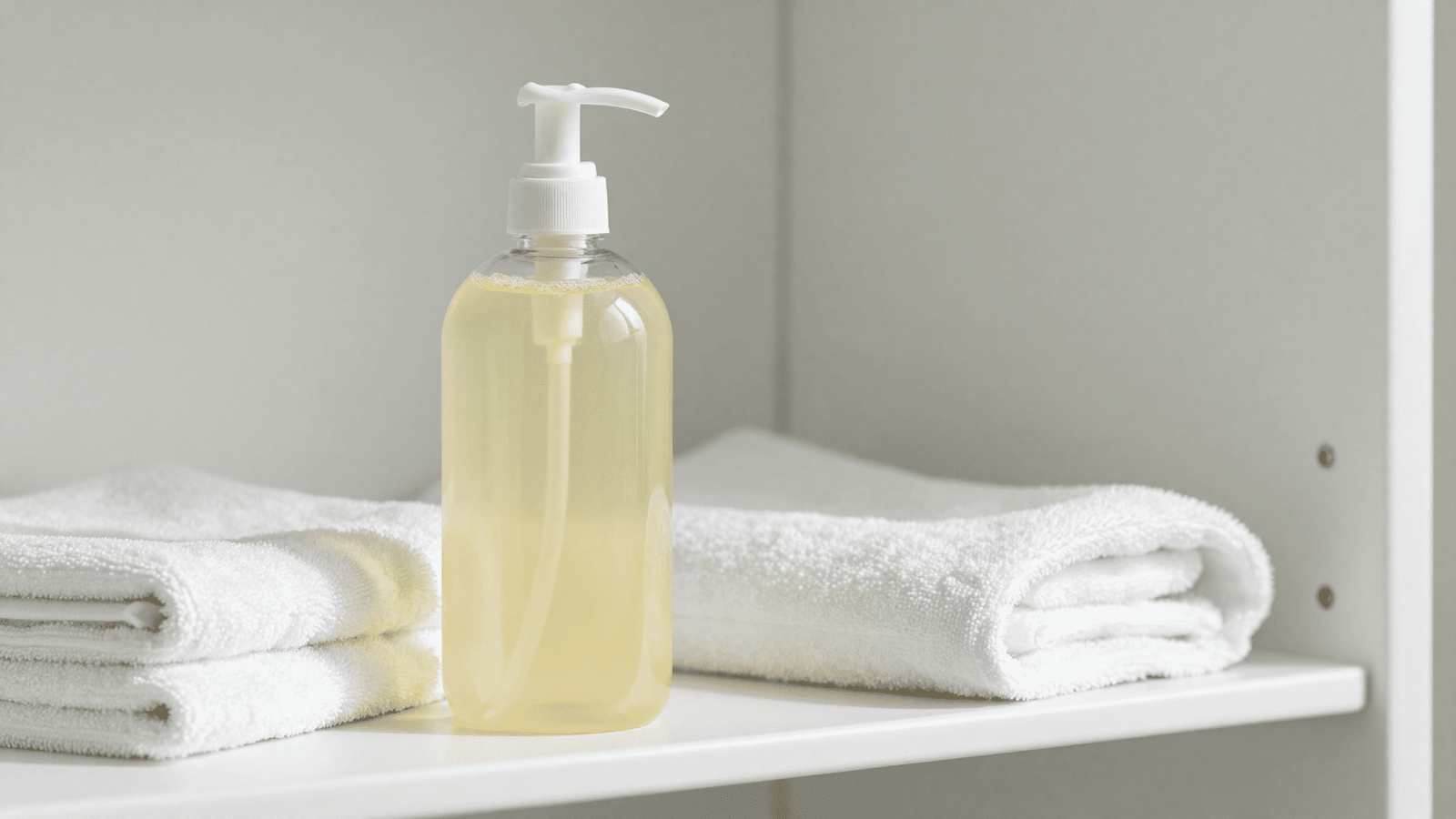 Sabao liquido caseiro tipo OMO pronto em frasco com valvula na lavanderia